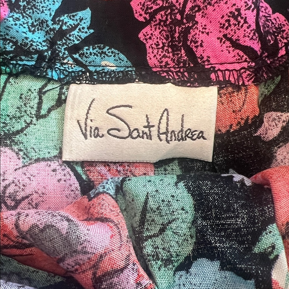 Vintage Floral Skirt - Picture 2 of 8